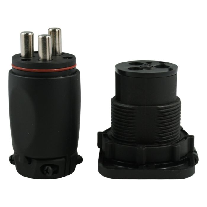 70A Trolling Motor Plug And Receptacle 12VCPS3 For Minn Kota main product photo