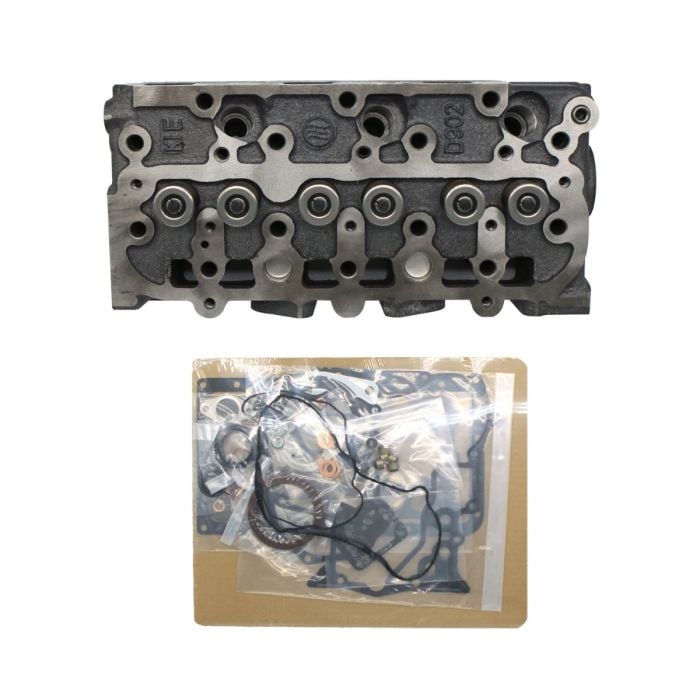 Cylinder Head With Valves Spring Full Gasket Kit 1G962-03040 For Kubota main product photo