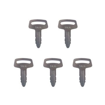 Ignition Key RC101-53630 5PCS for Kubota