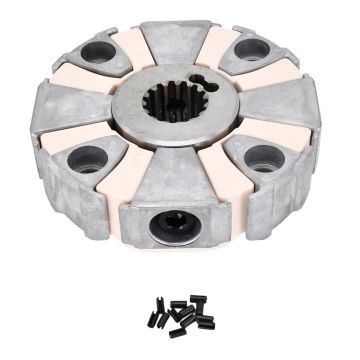 Hydraulic Pump Coupling Assy 4191663 Compatible with Hitachi Excavators EX300 EX300-2 EX300-3 EX300-3C ZX360LC-HHE EX345USR(LC) EX350H-5