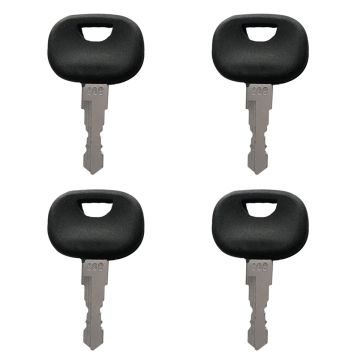 Ignition Keys 10221073 4PCS for Liebherr