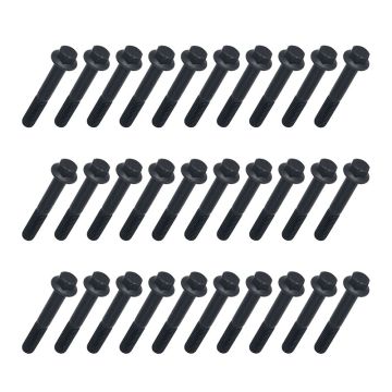 30Pcs Hex Flange Head Cap Screw 3901448 3944593 For Freightliner For Cummins