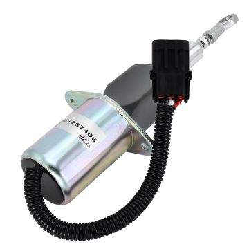 24V Fuel Shut Down Solenoid Valve 3287406 For Cummins