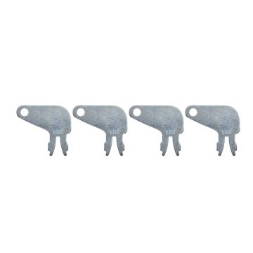 Ignition keys 4 PCS 8H5306 For Caterpillar