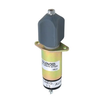 12V Fuel Shut Off Solenoid 1502-12A7U1B for Yanmar