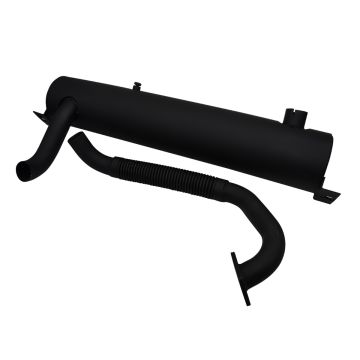 Muffler System 6701151 7100840 with Exhaust Pipe for Bobcat