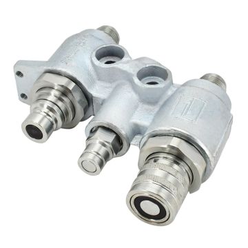 Hydraulic Coupler Assembly Block 48mm 7246783 for Bobcat 