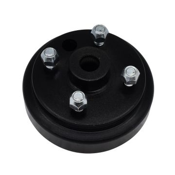 Large Hole Fine Splined Brake Drum with Nut for 4 Cycle Gas 21807-G1 for EZGO