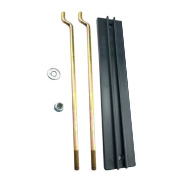 Golf Cart Battery Hold Down Plate and Rods Kit Washers Nuts 1013683 for Club Car