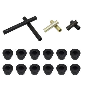 Bushing Kit 102956201 Front Lower and Upper A-Arm Susp Spring Sleeve Kit for Club Car