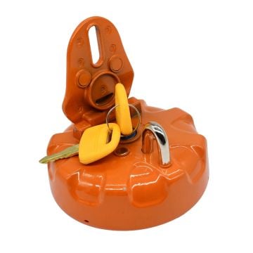 Diesel Fuel Tank Gas Cap Cover With 2 Keys D100 for Doosan
