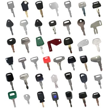 43pc Heavy Equipment Construction Ignition Keys RC461-53930 for Komatsu