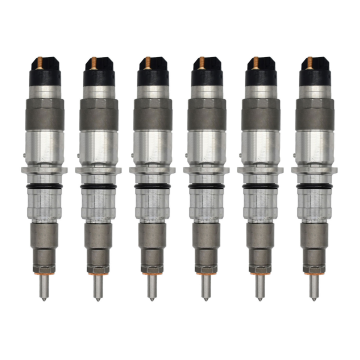 6 Pcs Common Rail Injectors 0445120231 for Hyundai