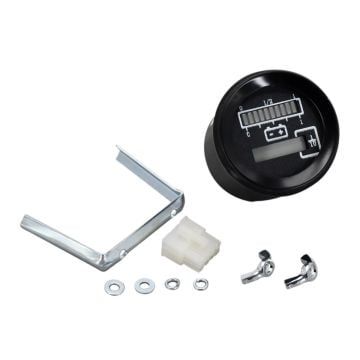 Round Battery Meter Hour Meter 803RB1224BCG301C for Curtis