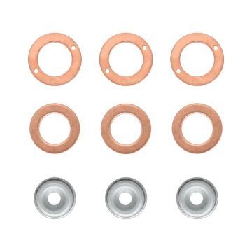 19077-53650 Injector Seal Kit With Heat Shield For Kubota 19077-53650 Injector Seal Kit With Heat Shield For Kubota