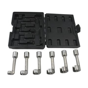 12pt 1/2" Dr L-Type Diesel Injector Line Socket Wrench Set