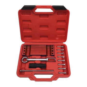 Engine Camshaft Timing Tool Kit with T100 and Injector Removal Puller for Mercedes Benz