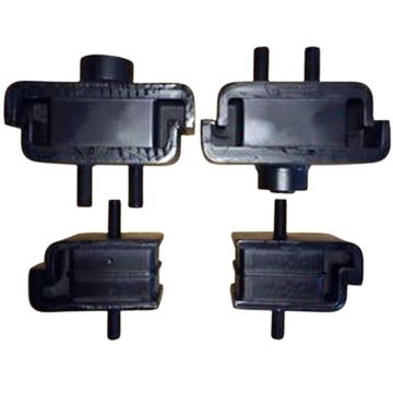 4PCS Engine Mounting Rubber Cushion Feet Bumper for Hitachi