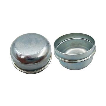 2Pcs 1.98" Inch Bearing Grease Cover Dust Cap Trailer Axle Hub with Plug 2k 3.5k 3,500 lb