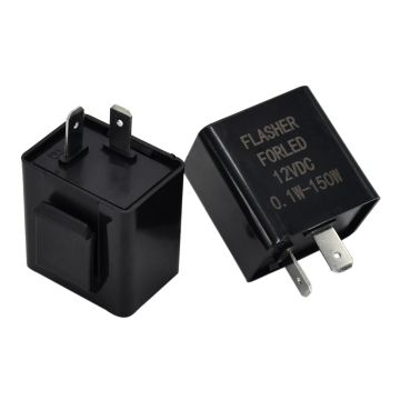 2Pcs 12V Flasher Turn Signal LED Relay For Cars