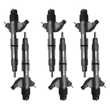 6pcs Fuel Injector 0445120357 For Bosch