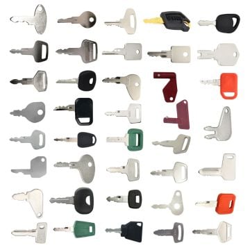 Heavy Equipment Keys Construction Ignition Key for New Holland