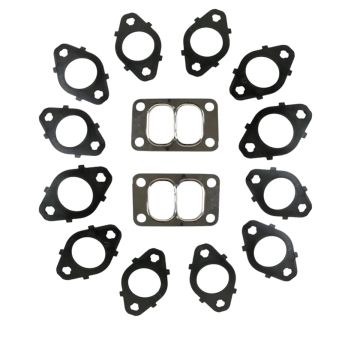 Exhaust Manifold Turbo Gasket Set 3929881 3901356 For Cummins
