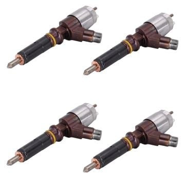 4pcs Fuel Injector 10R-7666 For Caterpillar CAT