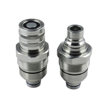 Male and Female Flat Face Coupler Kit V1311-7714 for Kubota