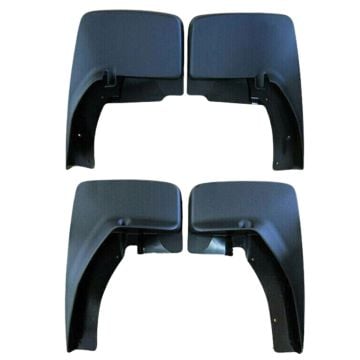 Front & Rear Molded Splash Guards Mud Flaps 82214137 For Ram