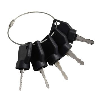 5Pcs Ignition Key 701/45501 For JCB