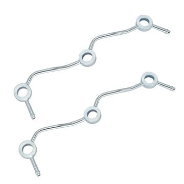 2Pcs Fuel Overflow Return Pipe 16261-42502 For Kubota