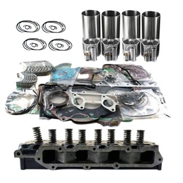 Overhaul Rebuild Kit and Cylinder Head For Mitsubishi