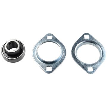 3/4" Pressed Steel Two Bolt Flange Bearing SBPFL204-12 SBSFL204-1