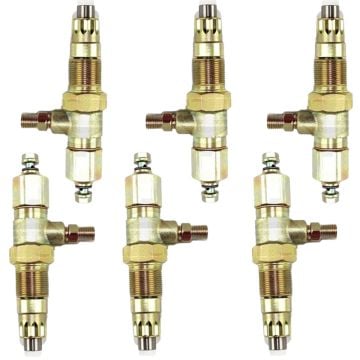 6 PCS Fuel Injector 515300-0391 for Isuzu