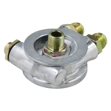 3/4” Oil Cooler Filter Sandwich Thread Plate Thermostat Adapter Set