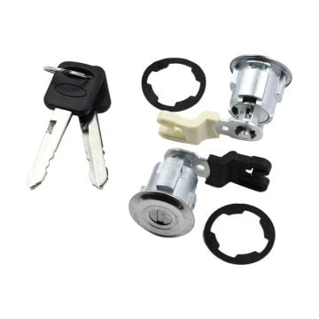 Door Lock Cylinder with Keys Set XL2Z7821990AC F87Z7821990BA