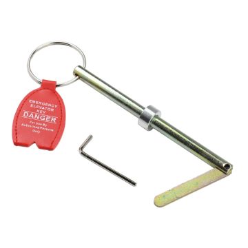 Drop Key Emergency Elevator Door Key For Dover