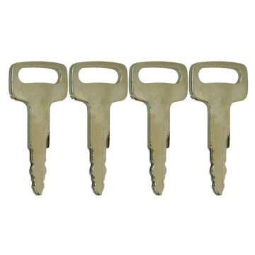 4pcs Ignition Key 1A For Nissan Forklift
