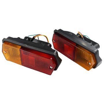 LH RH Tail Light Lamp Set 3A013-75880 for Kubota