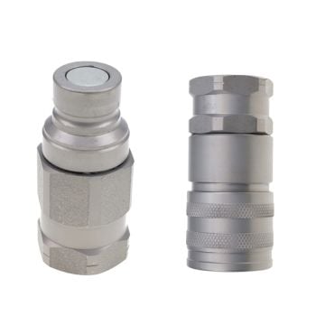 Flat Face Hydraulic Quick Connect Coupler Set For New Holland
