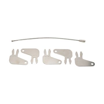 5 PCS Master Disconnect Key 8H5306 For Caterpillar