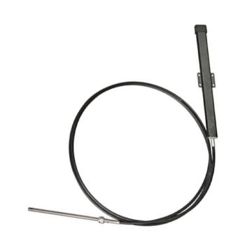 Marine 15 Foot Rack Pinion Mechanical Steering Cable SSC13415 For SeaStar