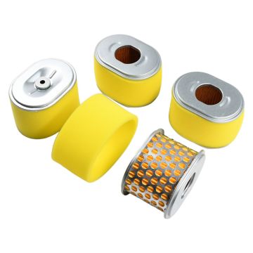 4Pcs Air Filter With Pre Filter 17210-ZE1-505 For Honda