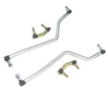 LH and RH Adjustable Steering Drag Link Set with 2pcs Tie Rod Pivot Link 583513301 For Husqvarna