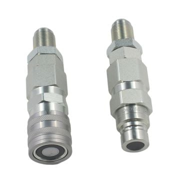 Male and Female Flat Face Coupler HFP2000882 For Bobcat