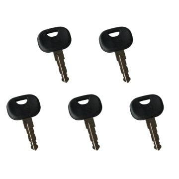 5 Pieces Ignition Keys 3643912 For Takeuchi