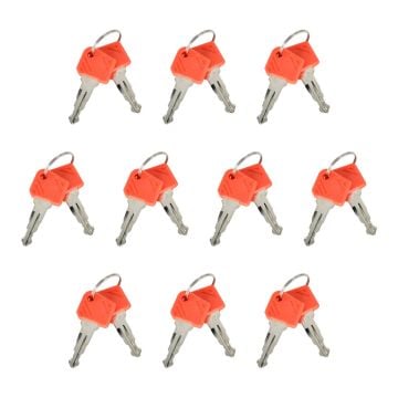 20Pcs Red Electric Stapler Ignition Key 26906870 For Jungheinrich