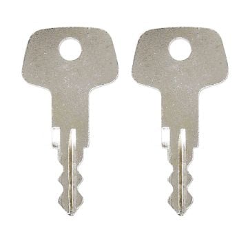 2 Pieces Ignition Keys 706 For Liebherr