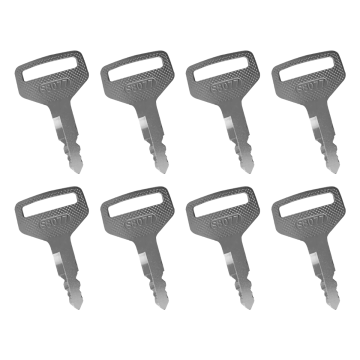 8 Pcs Ignition Keys 36919-75190 For Kubota